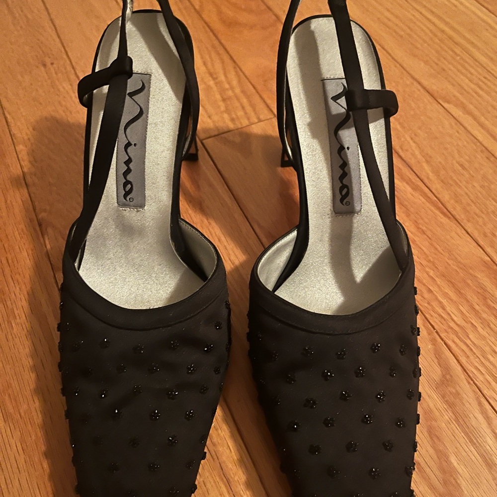 Black Women's Shoes-Wedding perfect